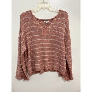 Women’s Blu Pepper V-Neck crop sweater - Small